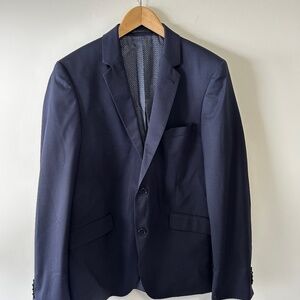 Horst Men's Blue Italian Blazer 98% Wool & 2% Elastaine Size CAD 44R